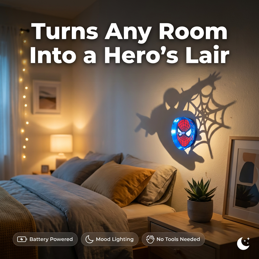 Spider Shadow Lamp